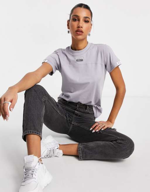 adidas Originals RYV t-shirt in lilac | ASOS