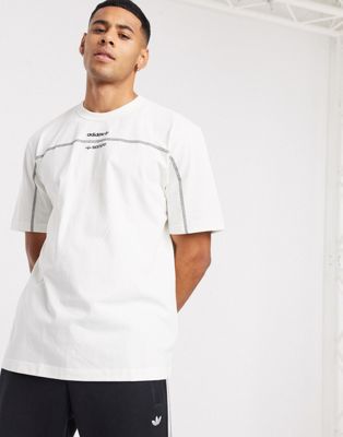 adidas Originals RYV t-shirt in off white | ASOS