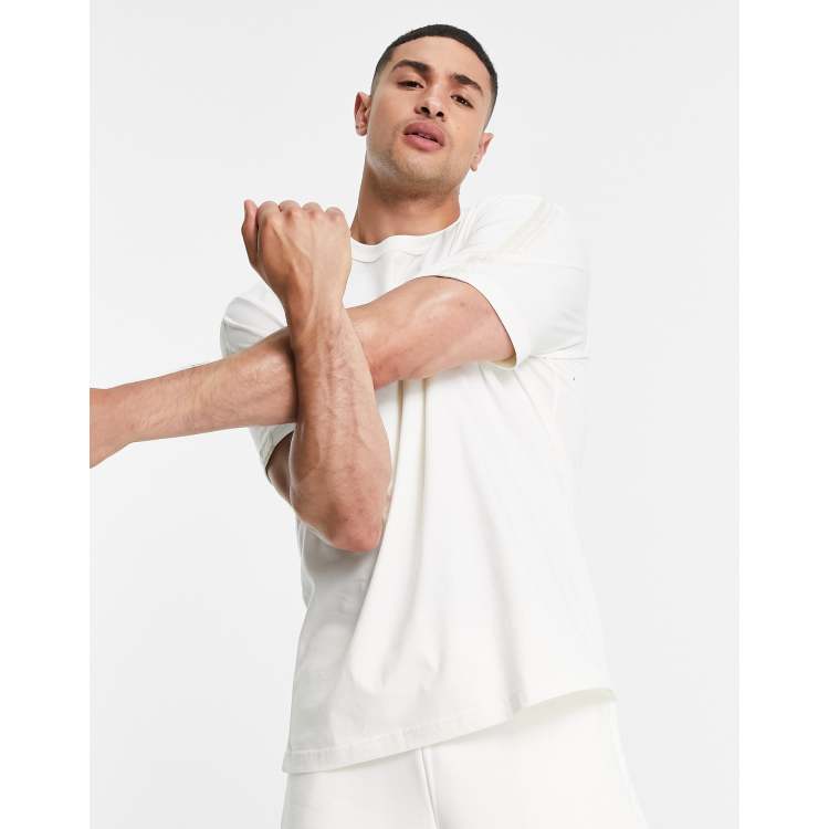 Originals ryv taping outlet cropped sweatshirt in white