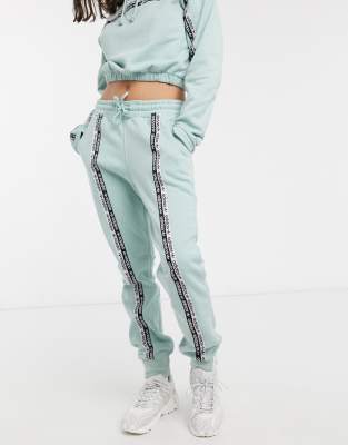 adidas originals ryv taping sweatpants in white