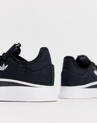 adidas originals sabalo sneakers in black and white