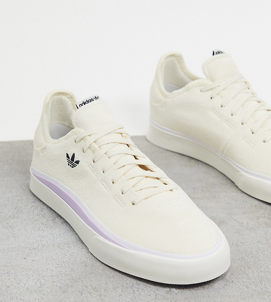 adidas Originals Sabalo trainers in off white suede exclusive to ASOS