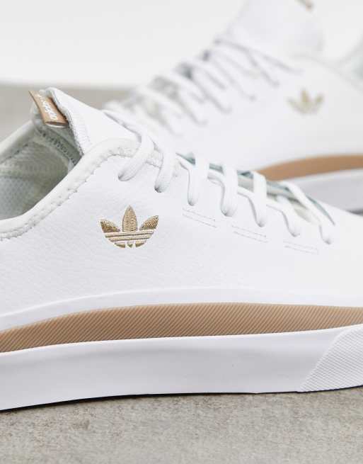 adidas Originals Sabalo trainers in white