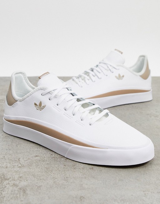adidas Originals Sabalo trainers in white