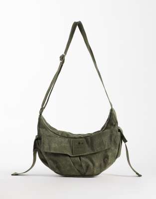 adidas Originals - Sac porté épaule - Vert olive