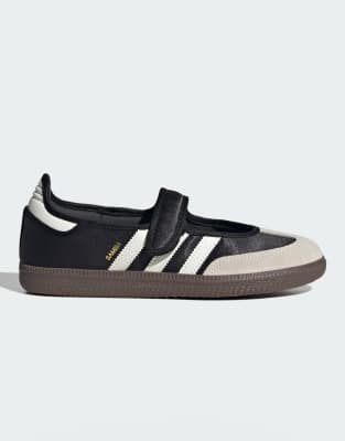 adidas Originals - Samba - Baskets style babies - Noir et blanc