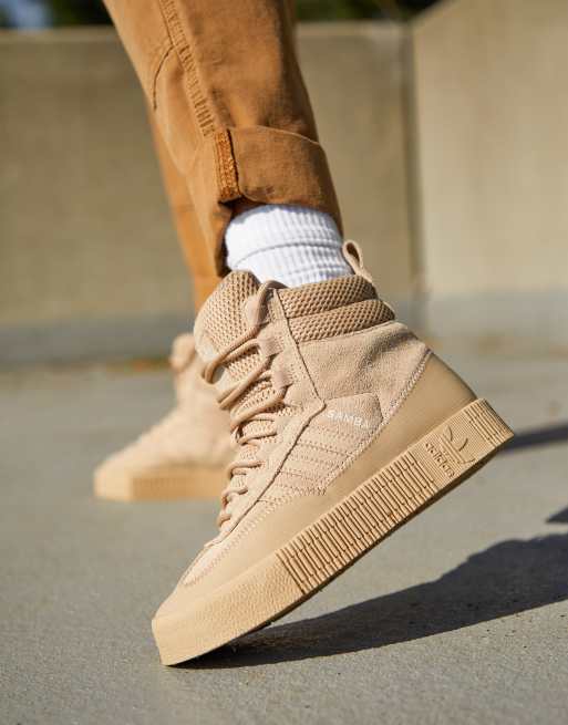 adidas Originals Samba boot in beige | ASOS