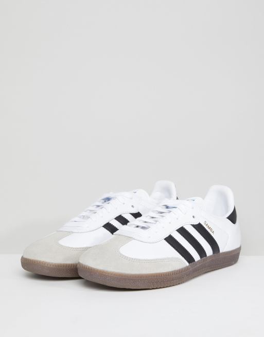 Samba on sale adidas bianche