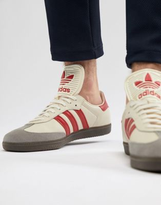 adidas Originals Samba FB Sneakers In White CQ2216 | ASOS