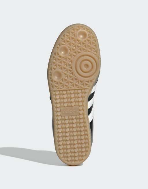 adidas Originals – Samba – Flache Mary-Jane-Schuhe in Grün und Weiß mit Gummisohle, 4 von 4