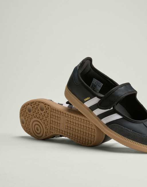 adidas Originals – Samba – Flache Mary-Jane-Schuhe in Schwarz und Weiß, 2 von 4