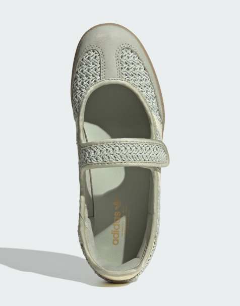 adidas Originals Samba jane shoes in halo green / warm vanilla - view 1