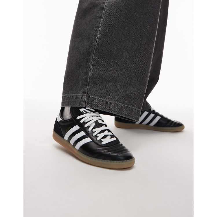 adidas Originals Samba JP sneakers in black and white | ASOS