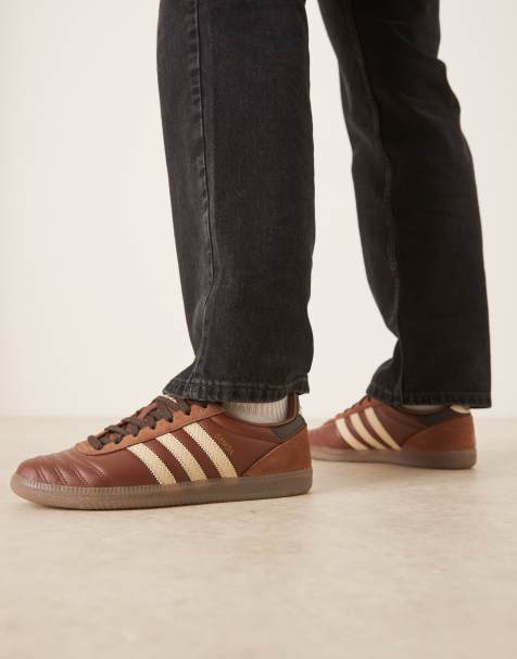 adidas Originals Samba JP sneakers in brown - view 1