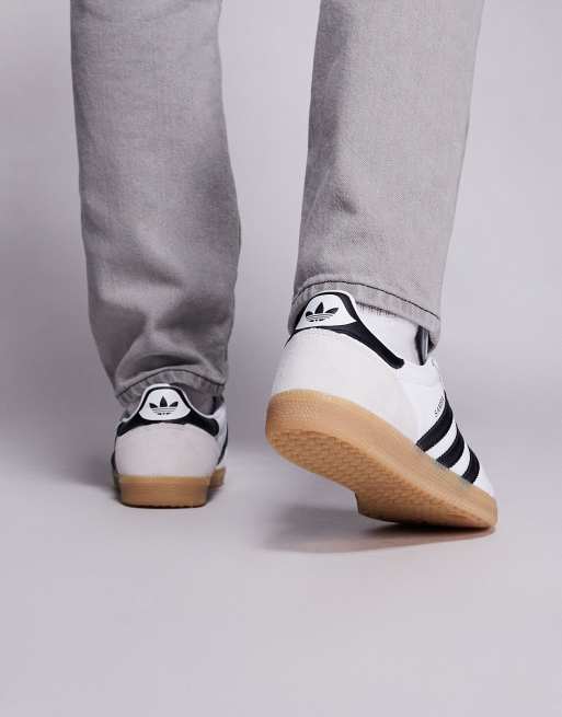 adidas Originals Samba JP sneakers in white and black | ASOS