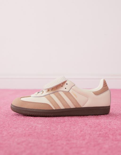 adidas Originals Samba LT sneakers in beige and brown