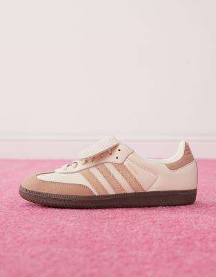 adidas Originals Samba LT sneakers in beige and brown
