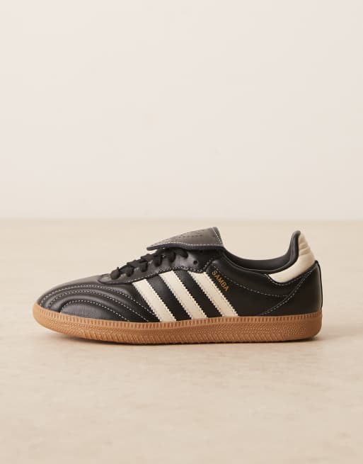 adidas Originals Samba LT sneakers in black and cream