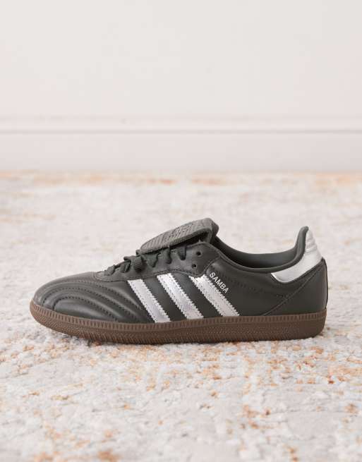 adidas Originals Samba LT sneakers in black and silver | ASOS