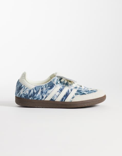 adidas Originals Samba LT sneakers in blue and white - view 1