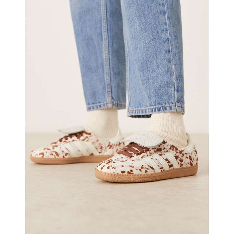 adidas Originals Samba LT sneakers in cow print | ASOS