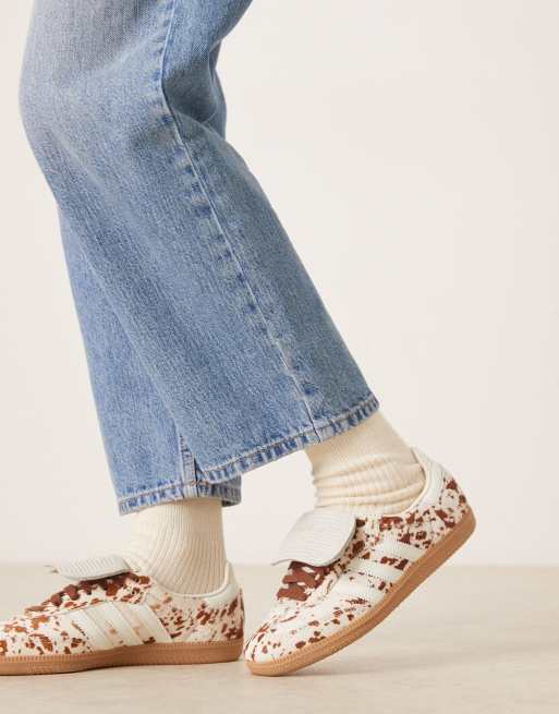 adidas Originals Samba LT sneakers in cow print