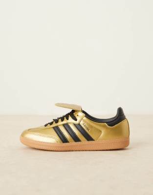 Adidas Samba \"Bold Gold\" スニーカー Adidas Samba OG 