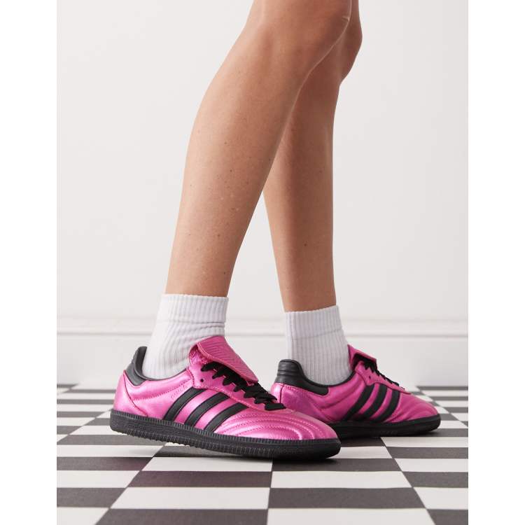 adidas gazelle silver green womens adidas Women Samba OG Collegiate Purple Cream JI2736, 5