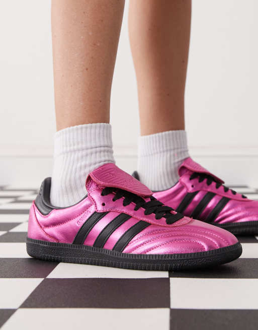 adidas Originals Samba LT sneakers in metallic pink