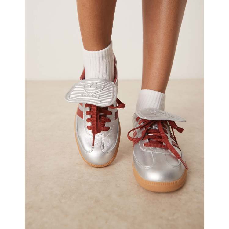 adidas gazelle silver green womens adidas Originals Women's Samba Jane
