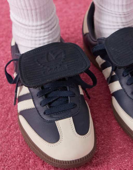 adidas Originals Samba LT sneakers in navy and ivory