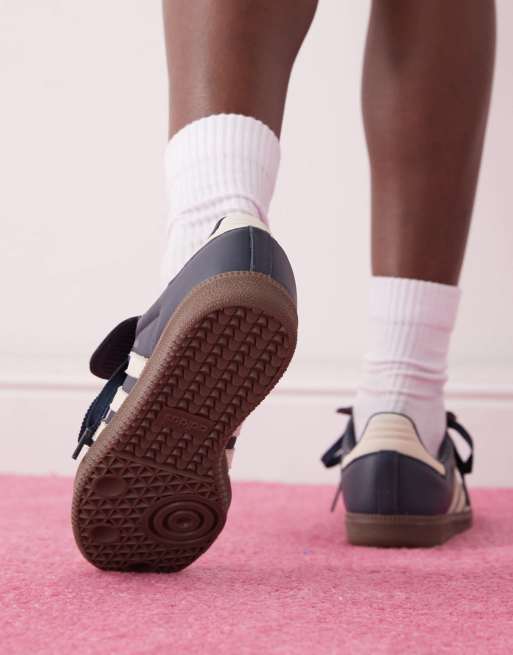 adidas Originals Samba LT sneakers in navy and ivory