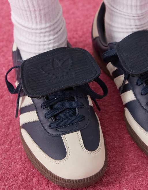 adidas Originals Samba LT trainers in navy and white