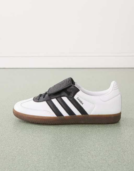 Adidas Originals White & Black Samba LT Sneakers