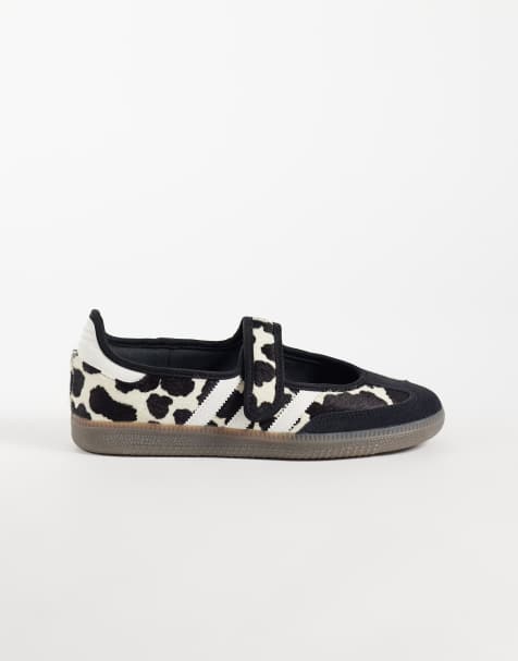 adidas Originals Samba Mary Jane ballet flats in cow print - view 1
