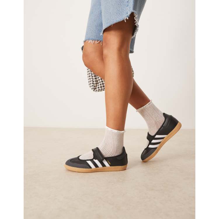 ☆大人気☆adidas Originals Samba mary janes Black / Carbon adidas Samba Jane Shoes - White | Free Shipping with adiClub