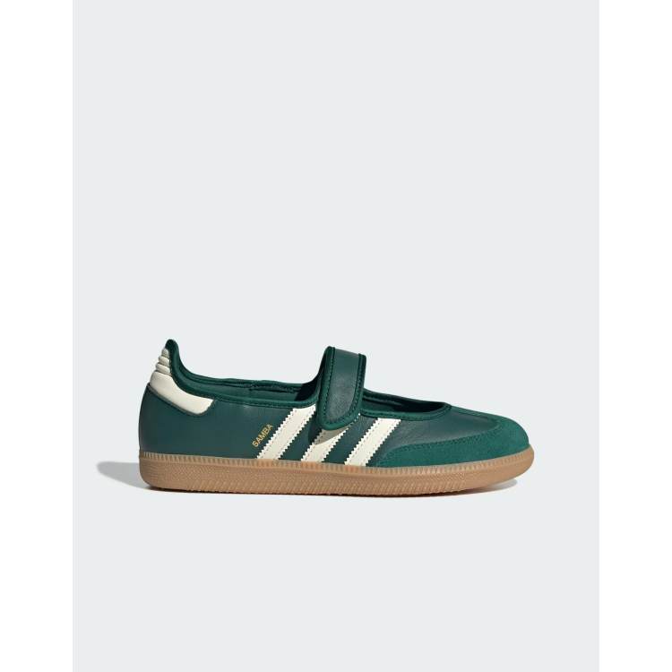 adidas Originals Samba Mary Janes in collegiate green | ASOS