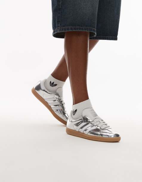 adidas Originals - Samba OG - Baskets - Argent métallisé - view 1