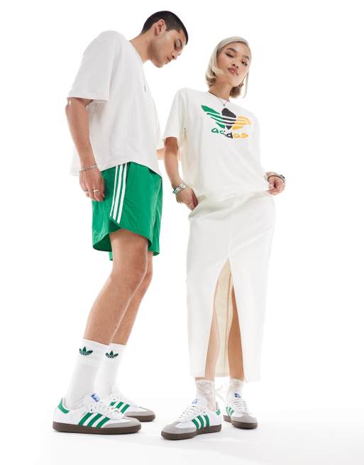 adidas Originals - Samba OG - Baskets - Blanc et vert, 4 de 5