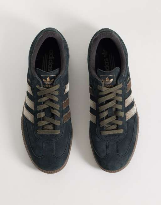 adidas Originals Samba OG baskets noires et marron, 5 de 5