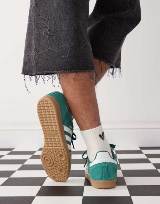 adidas Originals - Samba OG - Baskets - Vert et blanc, 3 de 5