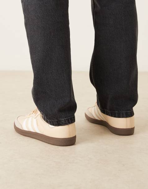 adidas Originals - Samba OG - Beige/hvide sneakers - view 1