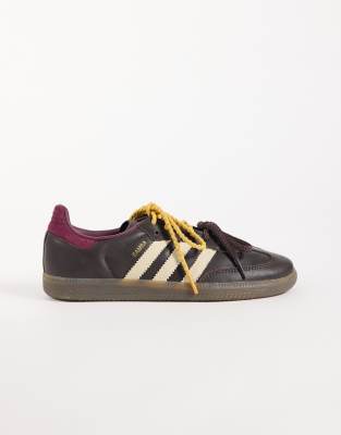 Adidas Originals Samba Og Double Lace Sneakers In Multi