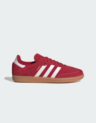 Originals - Samba OG - Schuhe in Team Victory Red / Cloud-Rot Rot 40