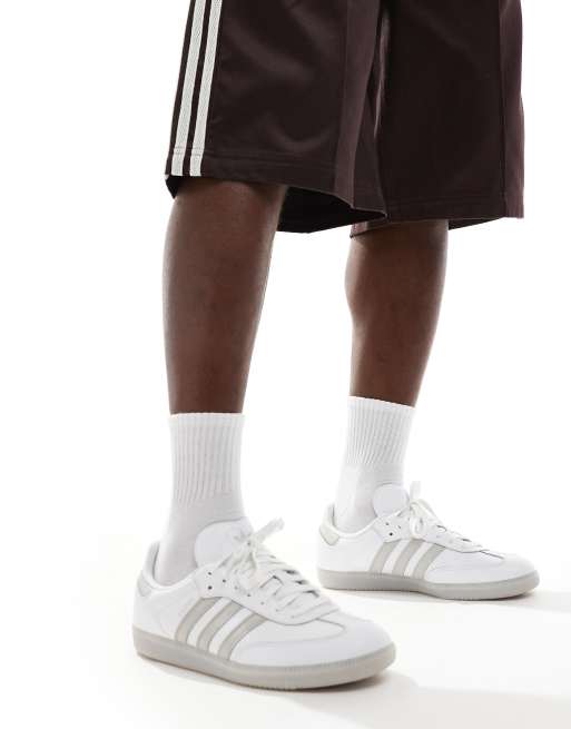 adidas gazelle silver green womens adidas Samba OG Shoes - Men's - White / Grey Two / White
