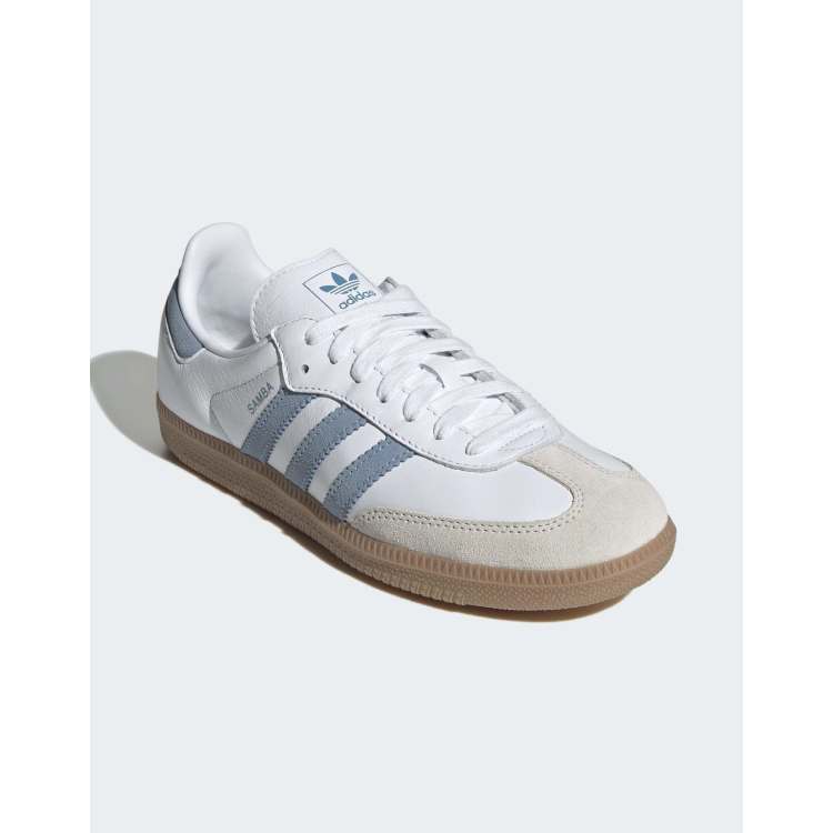 adidas Originals Samba og shoes in white and ash ASOS