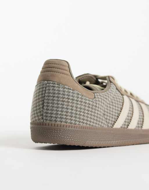 adidas Originals Samba OG Sneaker in Braun und Khaki, 5 von 5