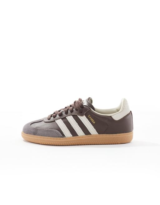 adidas Originals Samba OG Sneaker in Braun