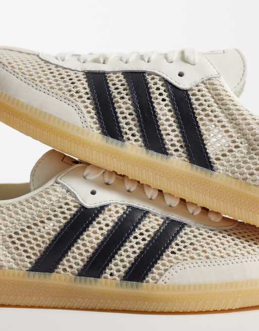 adidas Originals – Samba OG – Sneaker in Creme und Schwarz in Häkeloptik, 3 von 5