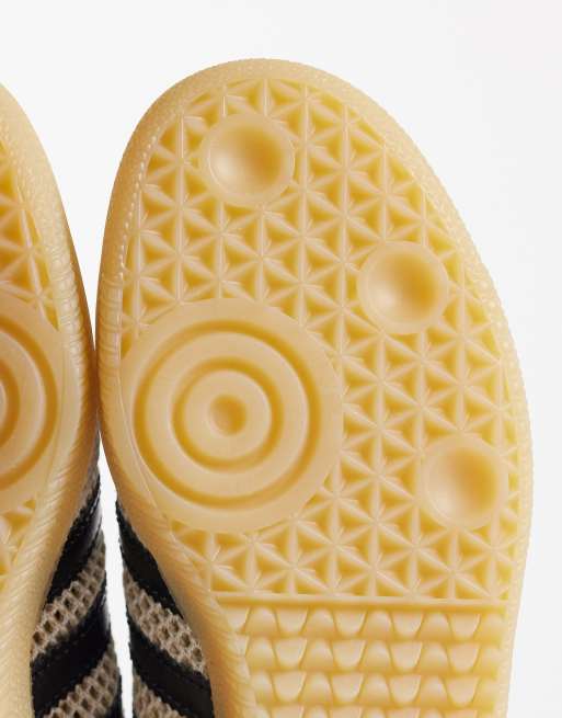adidas Originals – Samba OG – Sneaker in Creme und Schwarz in Häkeloptik, 5 von 5
